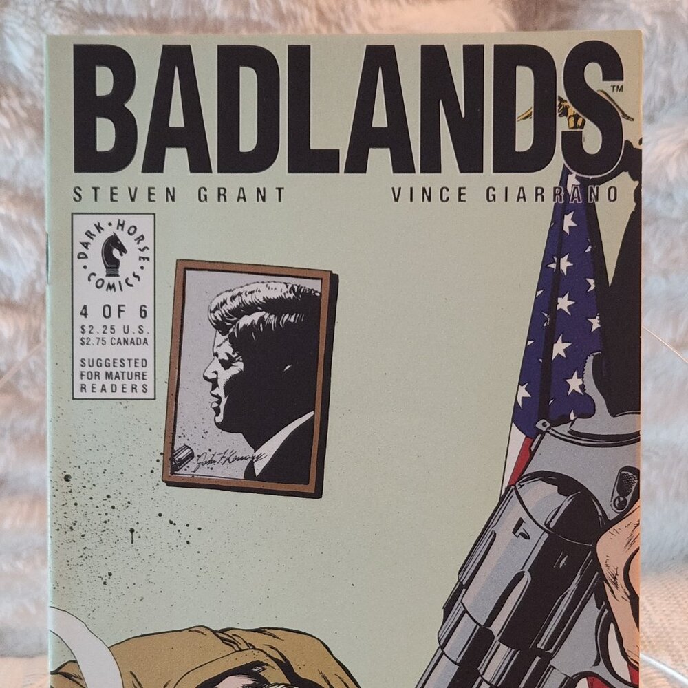 Badlands #3 (1991) Dark Horse Comics, Steven Grant, Second Edition, NM